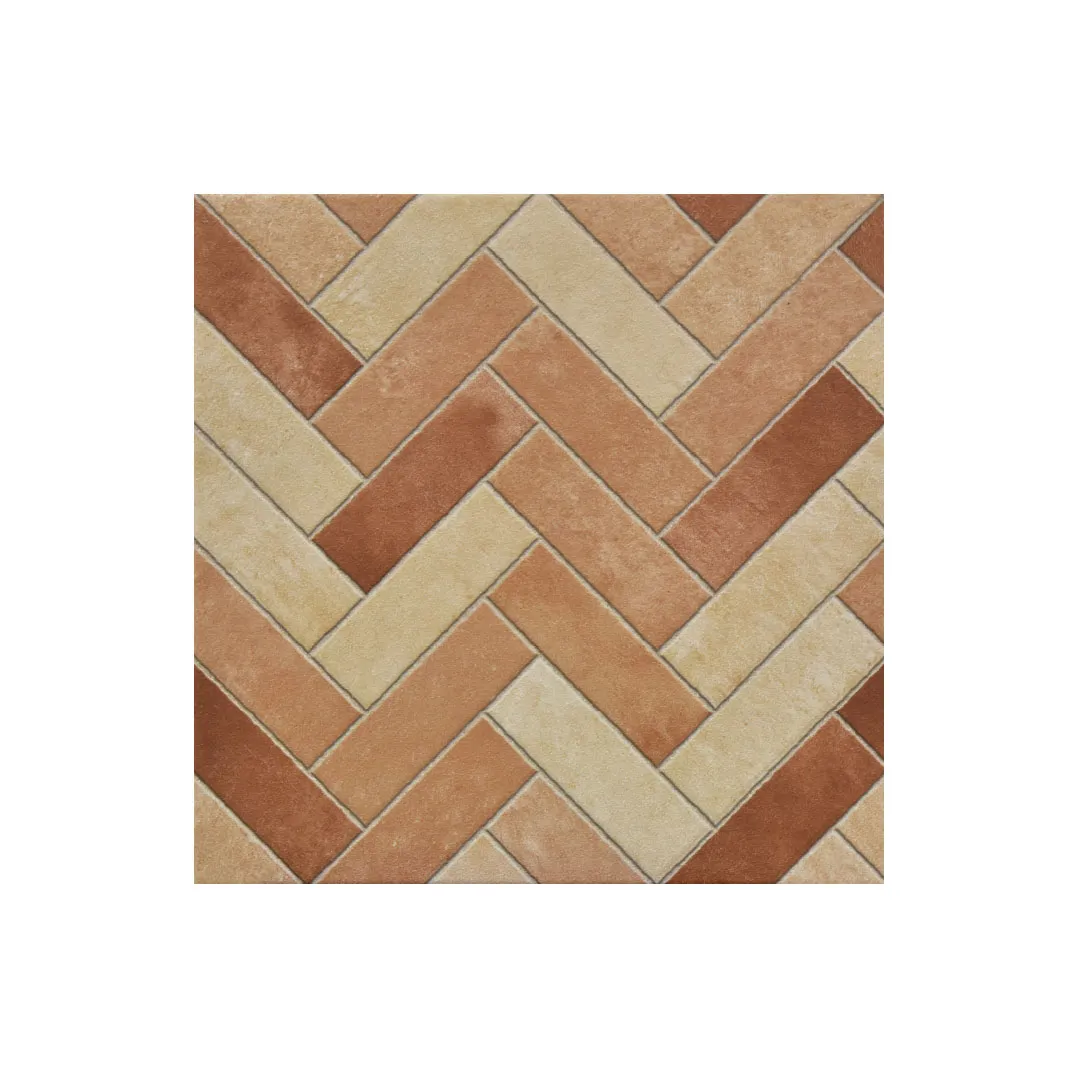 ESPAÑA CLASSIC TILES TECL0922-F4411 BROWN CERAMIC FLOOR, RUSTIC PATTERN